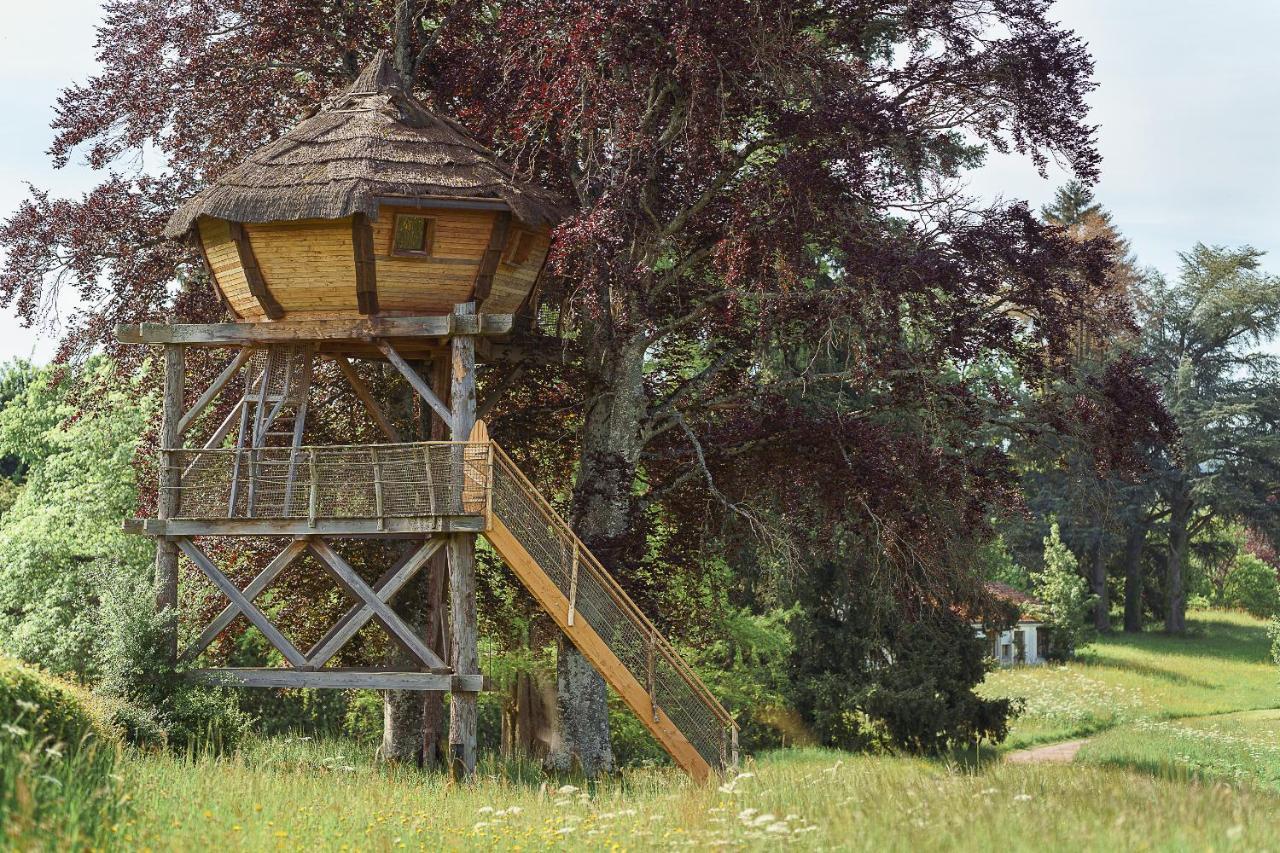 Cabane Perchée dans les Arbres Saint-Hilaire-en-Morvan Exterior foto